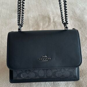 Coach Black Shoulder Bag